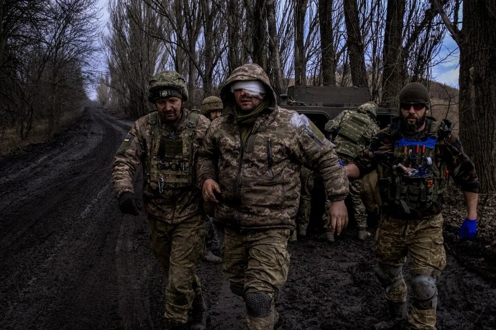 The `dangerous` situation of Ukrainian soldiers on the front line